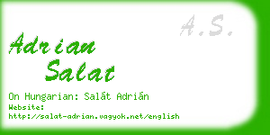 adrian salat business card